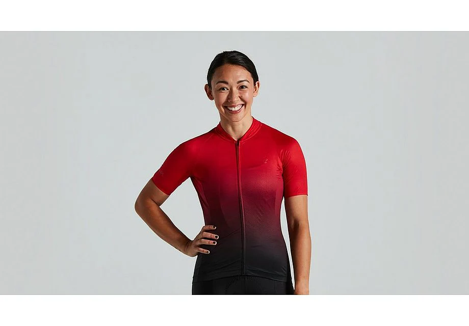 2021 Sl Air Jersey Ss Wmn Sagan Decon Red