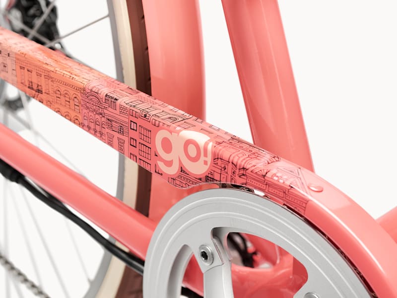 2025 Loft Go! 7D EQ Step-Thru Electric Cruiser Bike - Image 3