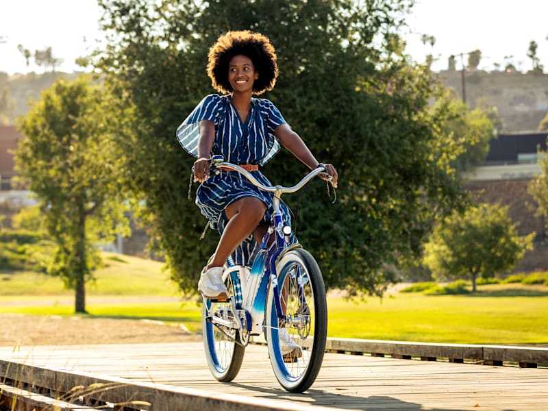 Shibori Cruiser Go! Step Thru US M Indigo Fade - Image 12