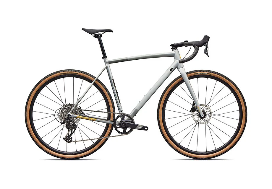 2026 Specialized Crux Ds-Works Comp Bike Shadow Silver/California Sunshine 49