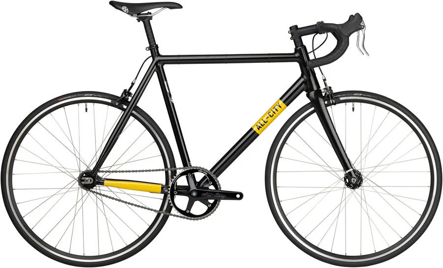 All-City Thunderdome Bike - 700c, Aluminum, Gold Fang
