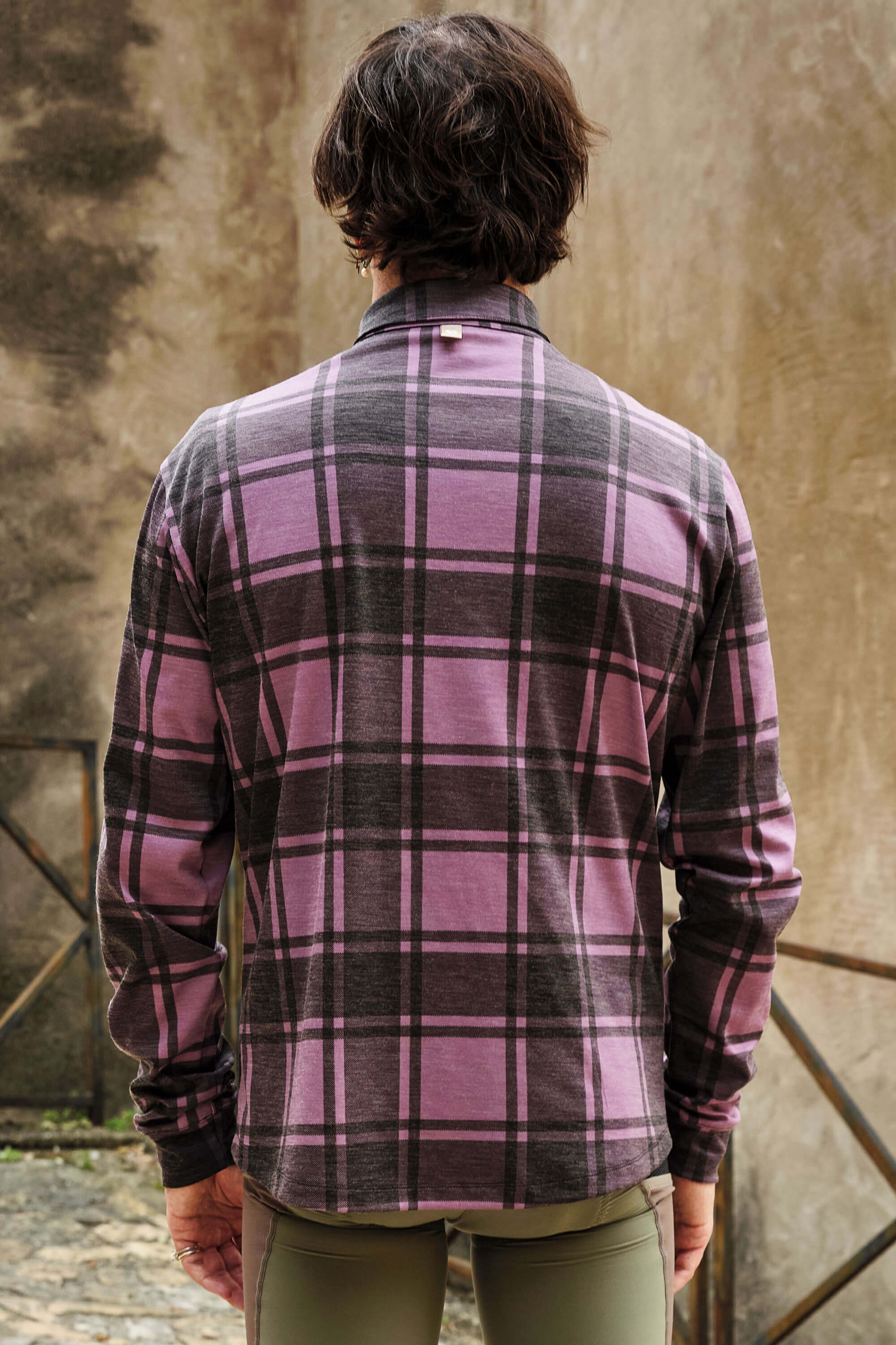 Beyond Gravel Button Down Wool Long Sleeve Shirt - Image 10