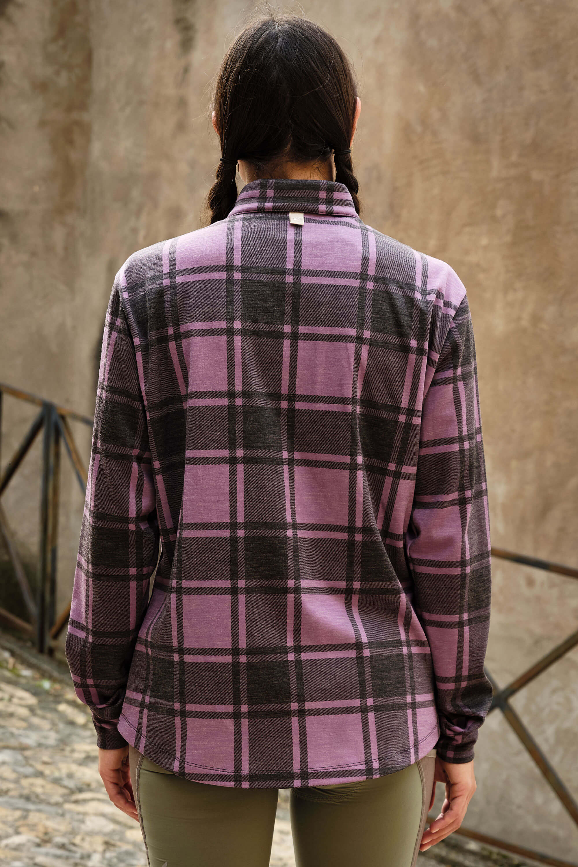 Beyond Gravel Button Down Wool Long Sleeve Shirt - Image 12