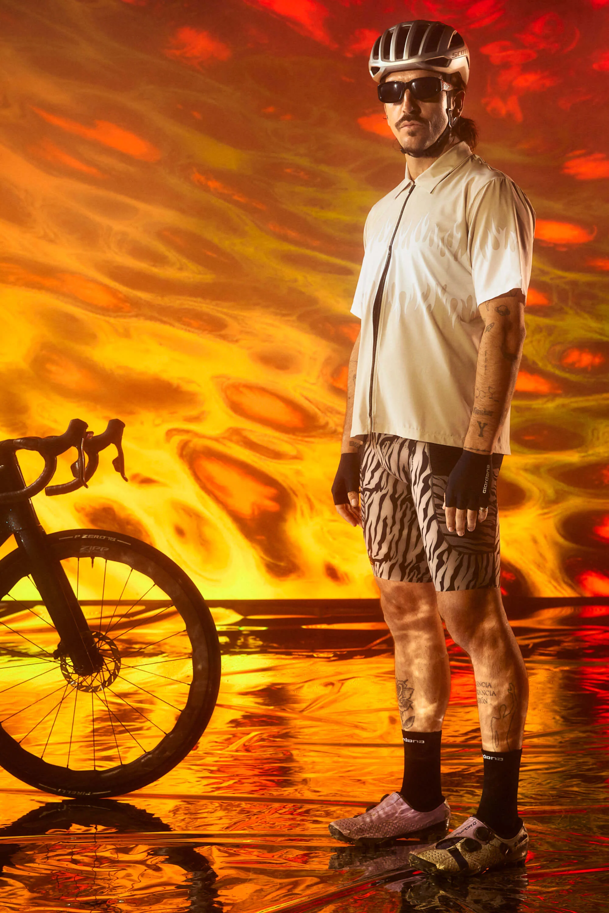 Beyond Gravel Flames Soave Resort Shirt - Image 10