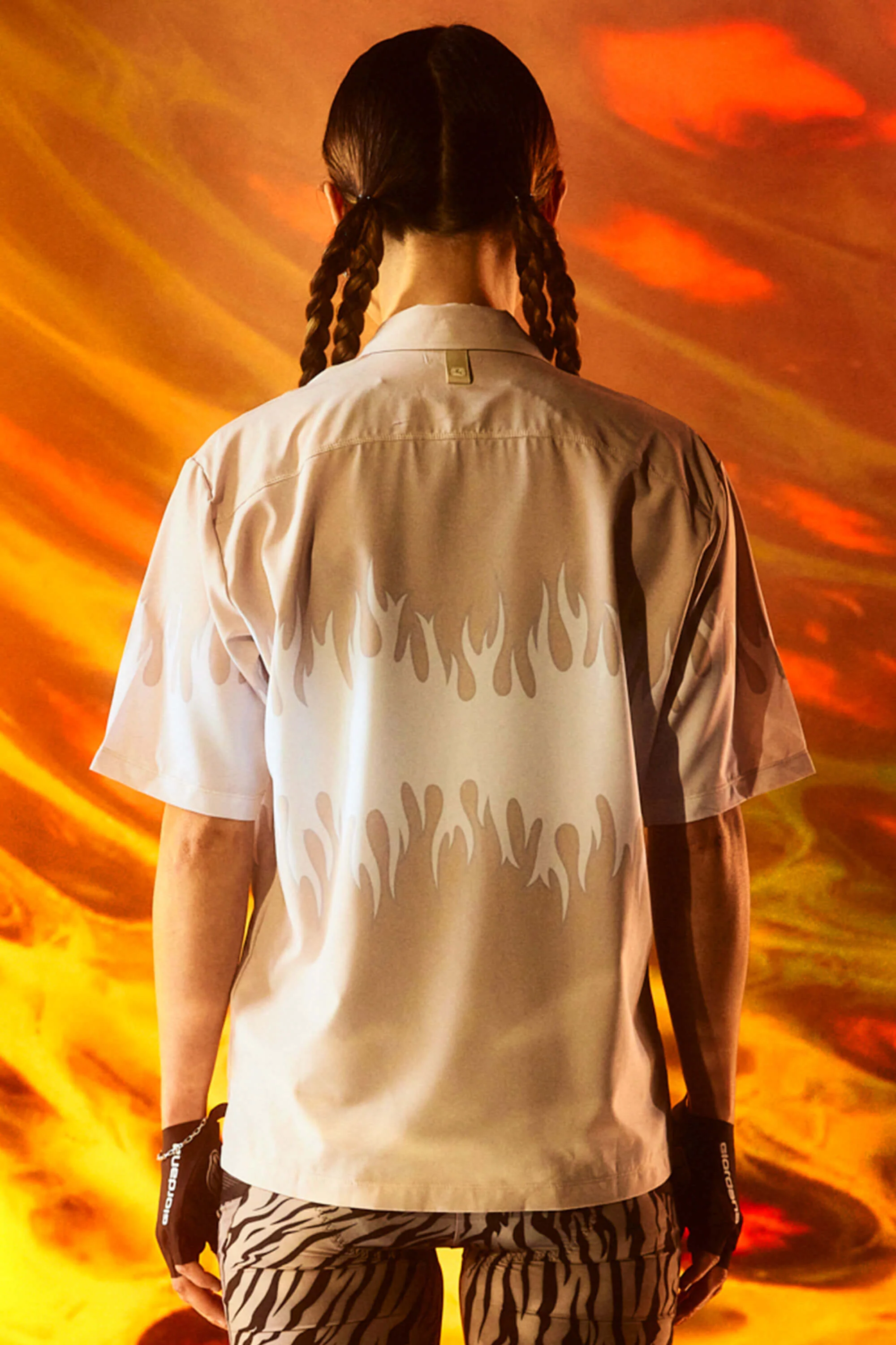 Beyond Gravel Flames Soave Resort Shirt - Image 13