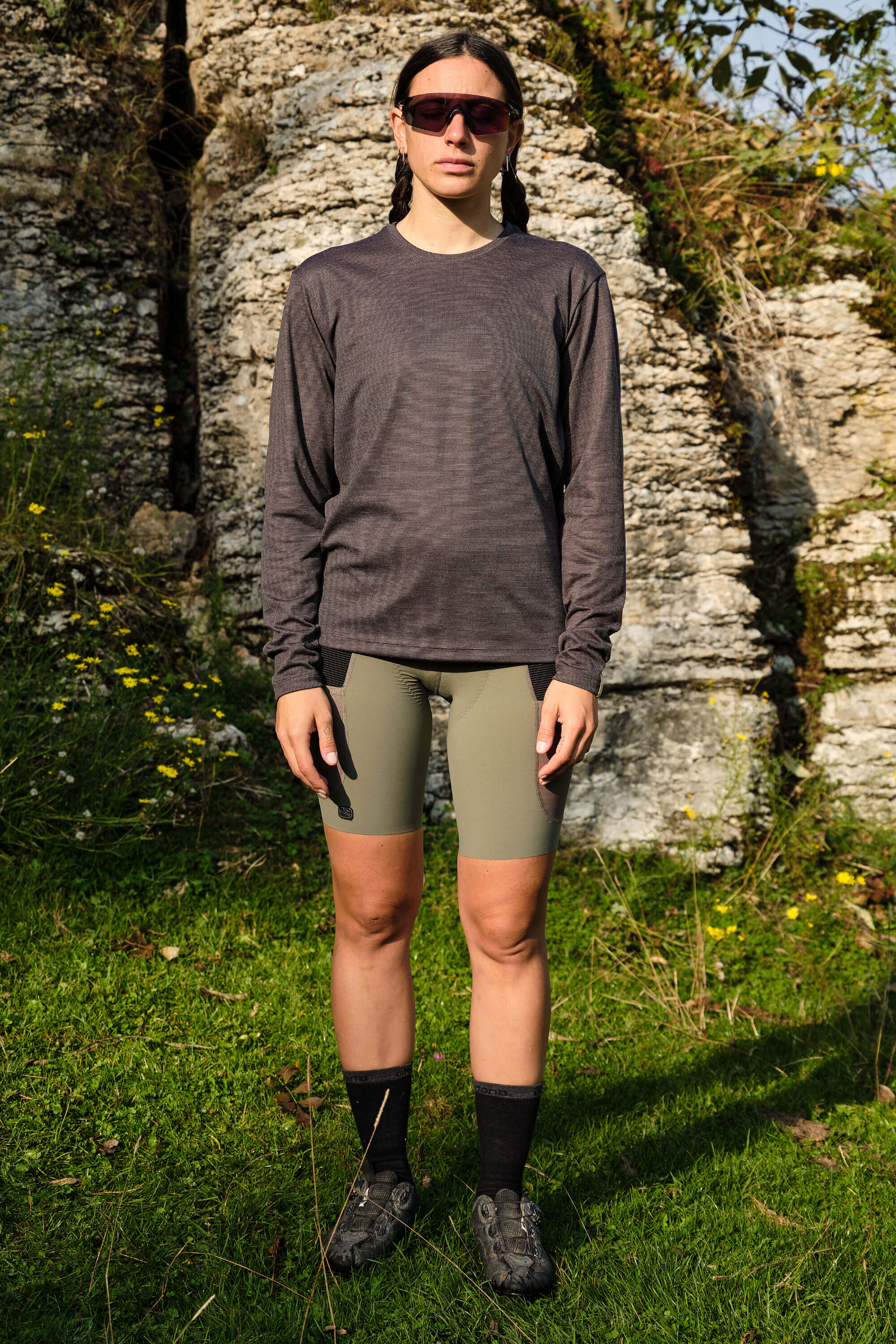 Beyond Gravel Wool Long Sleeve Tee - Image 2