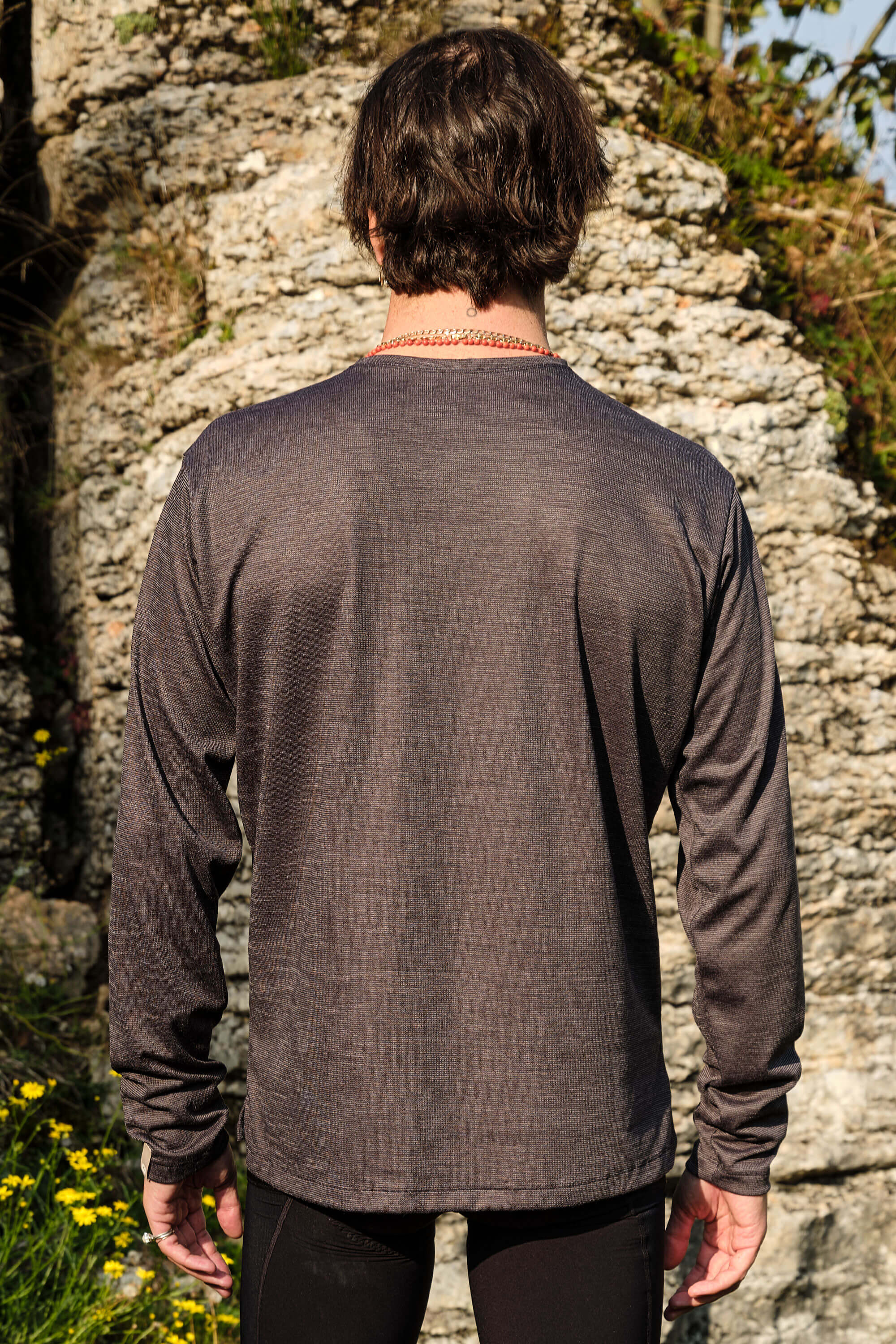 Beyond Gravel Wool Long Sleeve Tee - Image 5