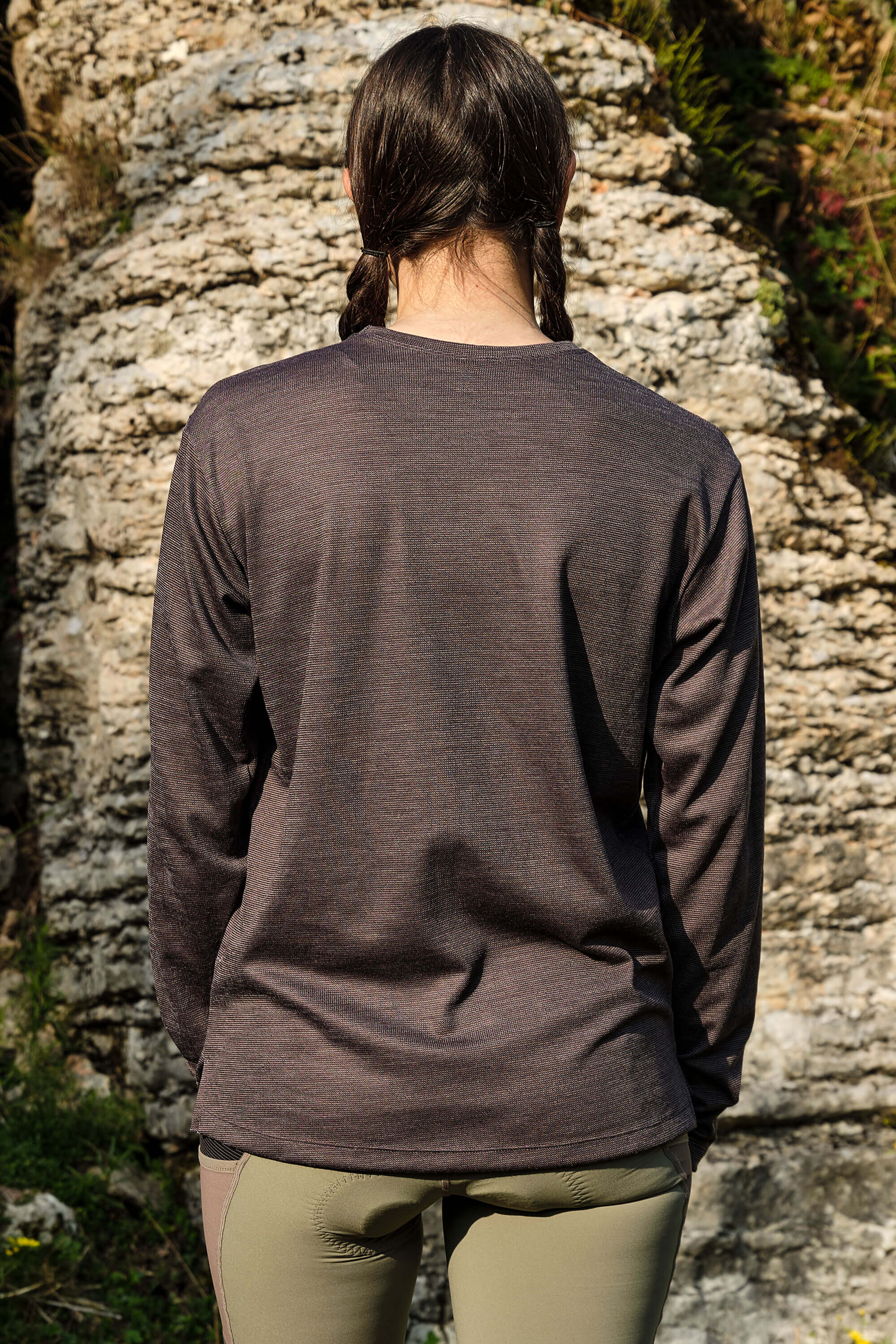 Beyond Gravel Wool Long Sleeve Tee - Image 9