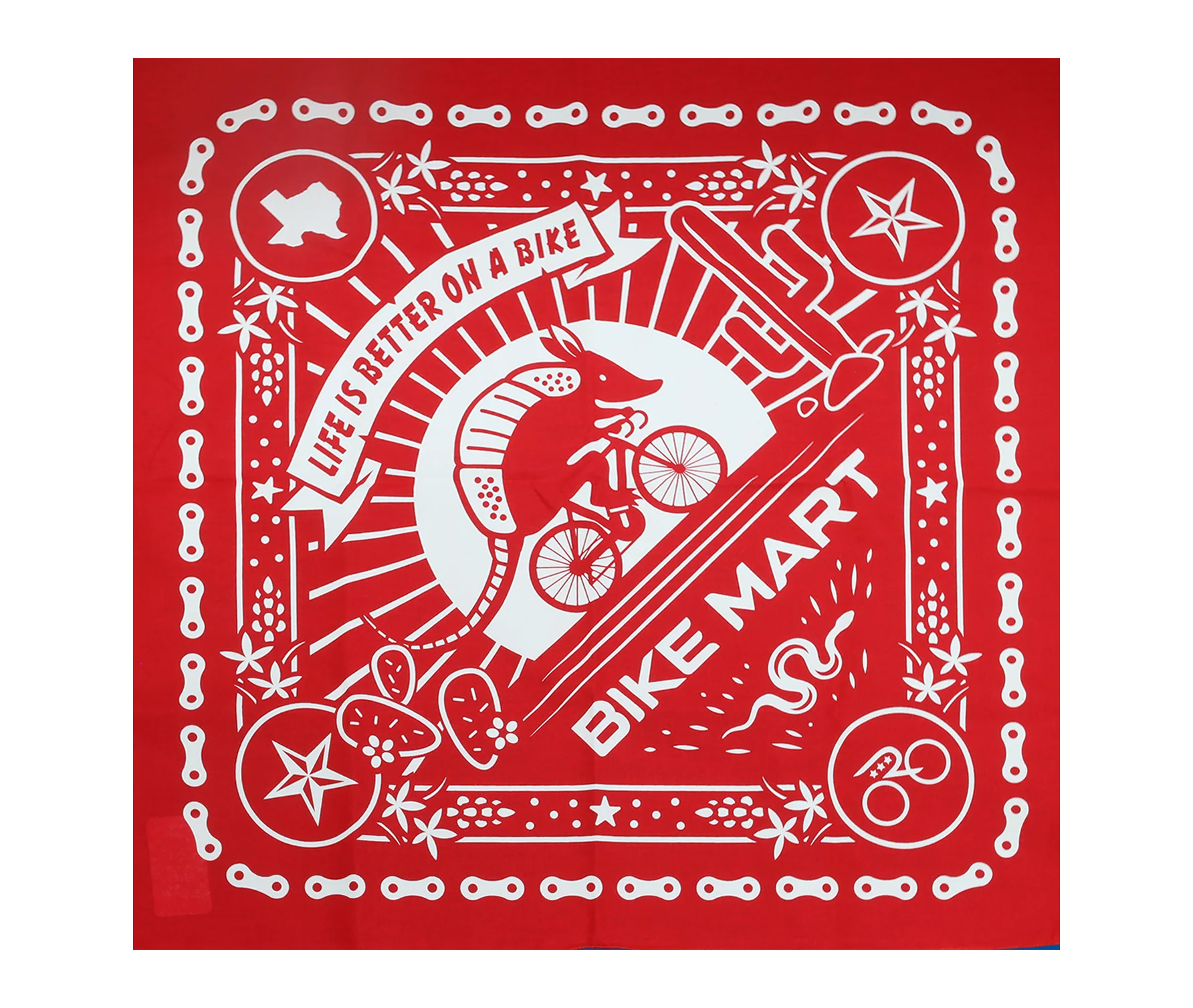 Bike Mart Armadillo Bandana - Image 2