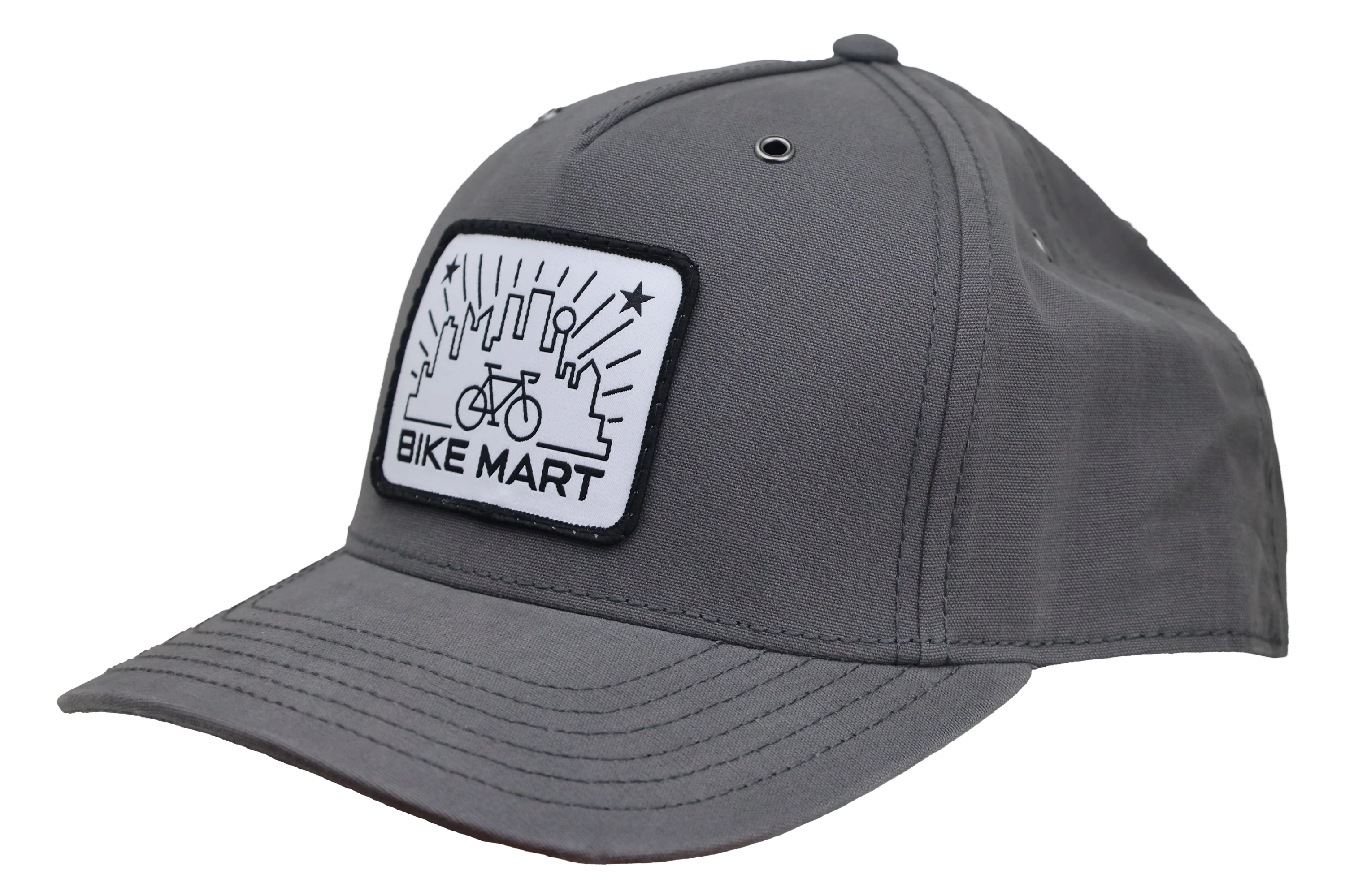 Bike Mart Skyline Patch Hat - Image 4