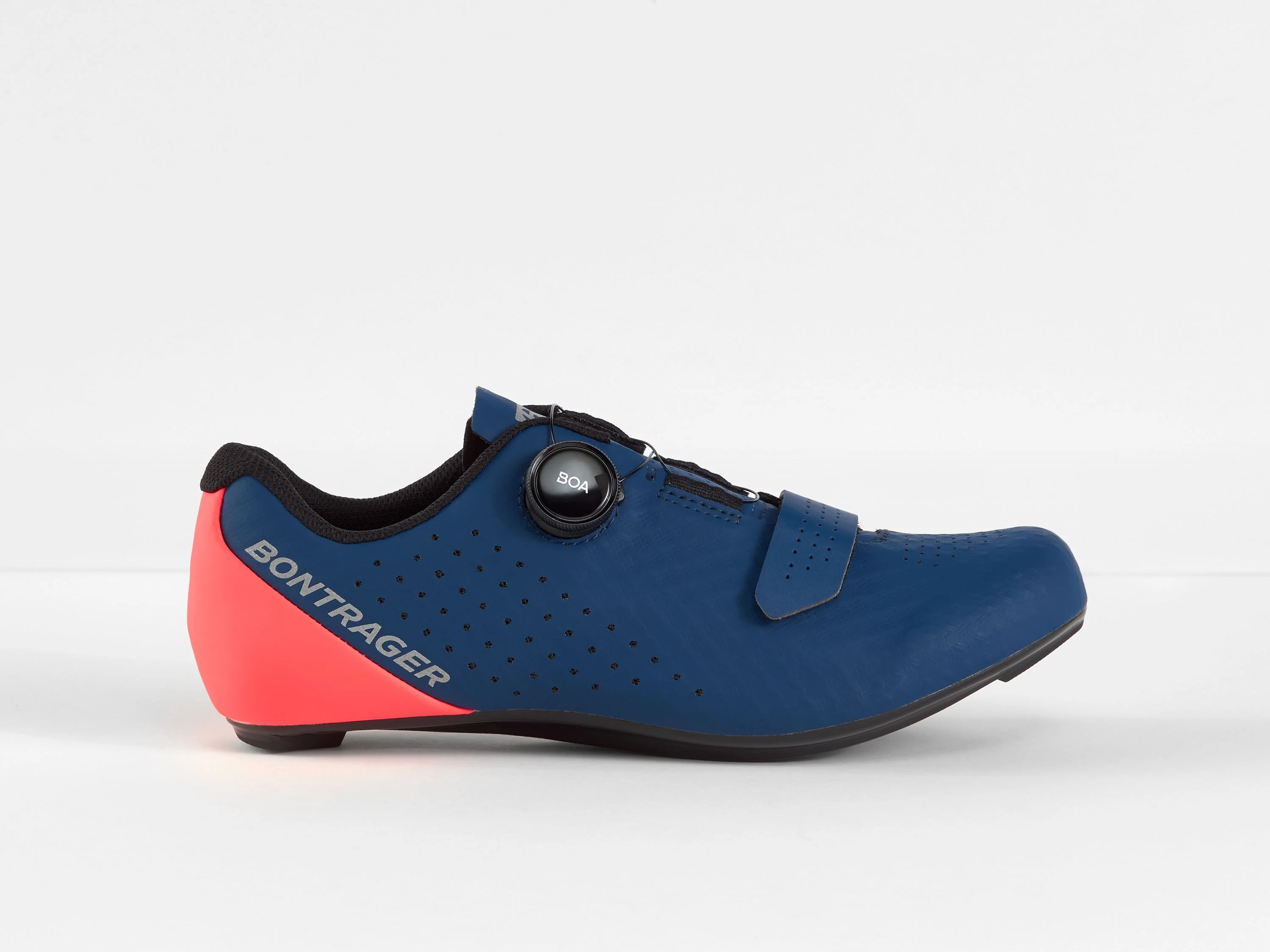 Bontrager Circuit Road 47 Nautical Navy/RadioactivCoral Shoe