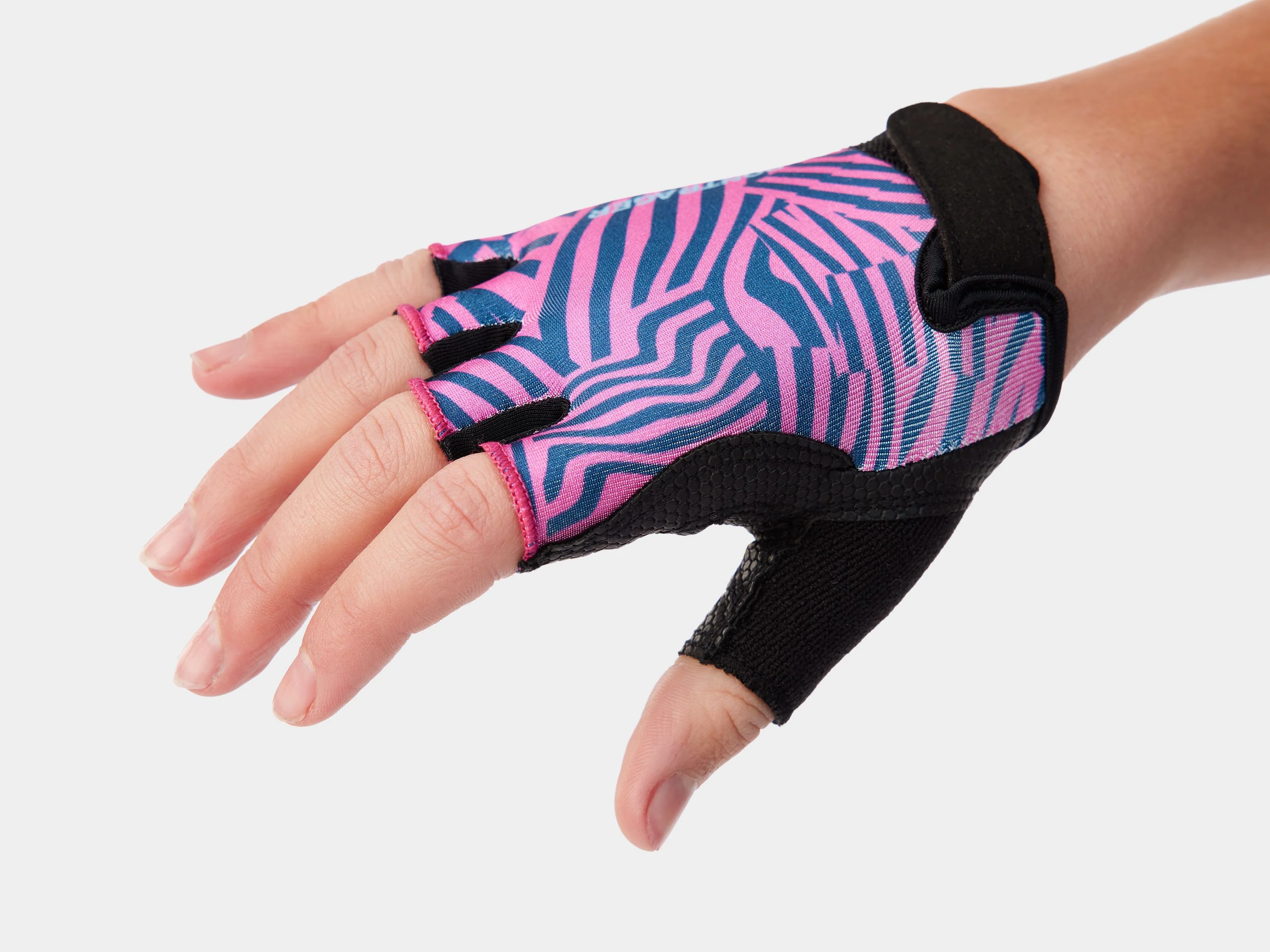 Bontrager Kids Large/X-Large (7-10) Pink Purple Dazzle Glove