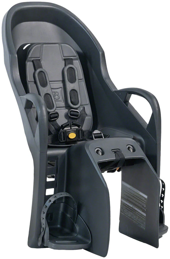 Burley Dash Rack Mount Child Seat - Black/Grey