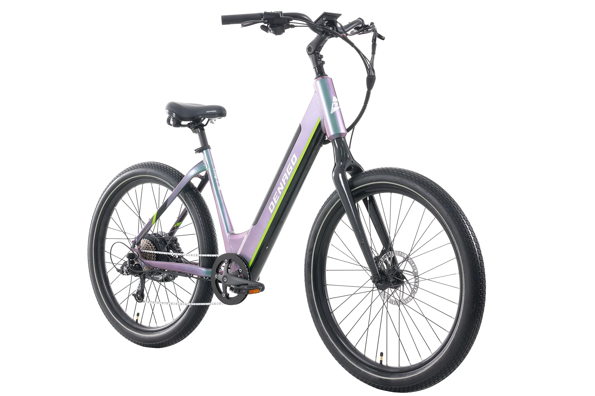City 2 Step-thru Electric Hybrid Bike - Image 4
