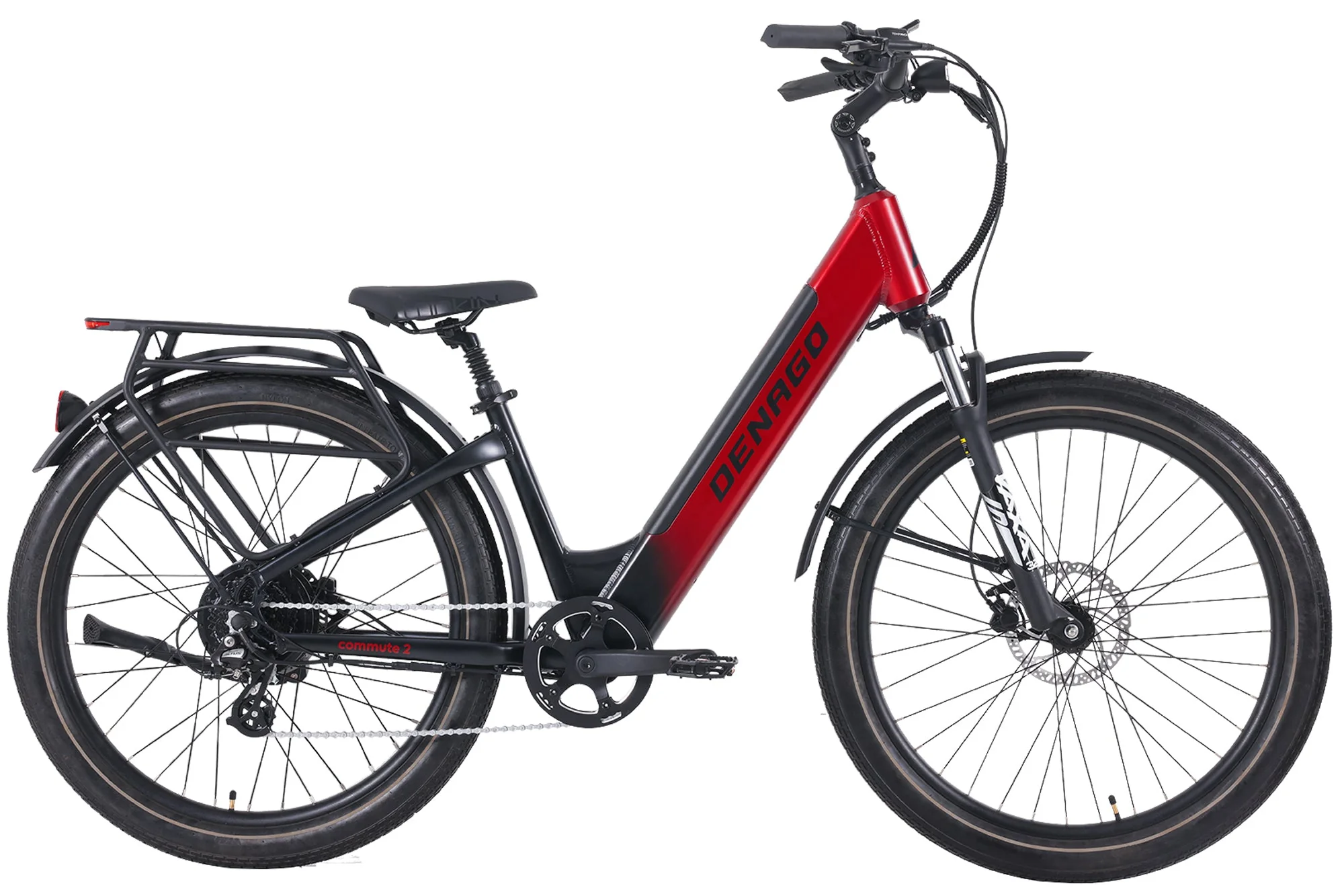 Commute 2 Step-Thru Electric Hybrid Bike - Image 6