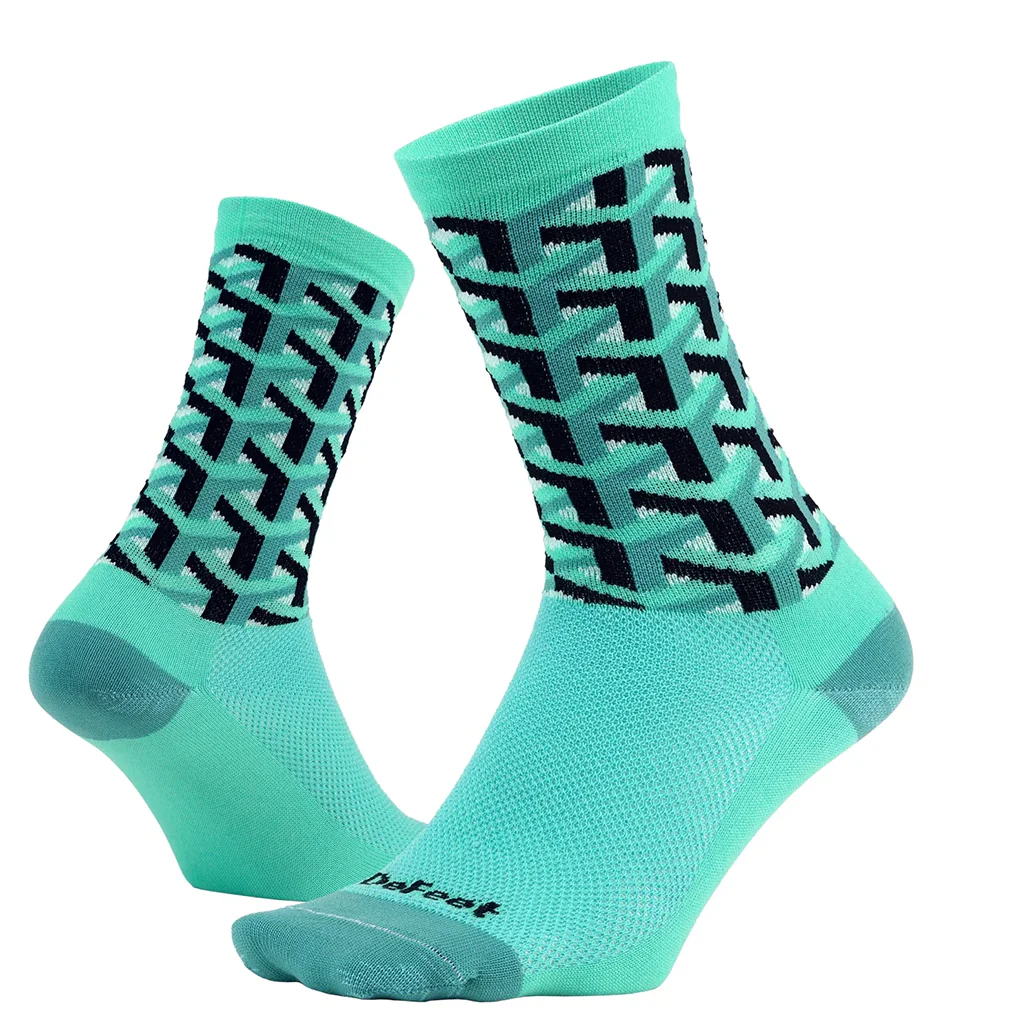 Defeet Aireator 6" Framework Socks - Green - Image 2