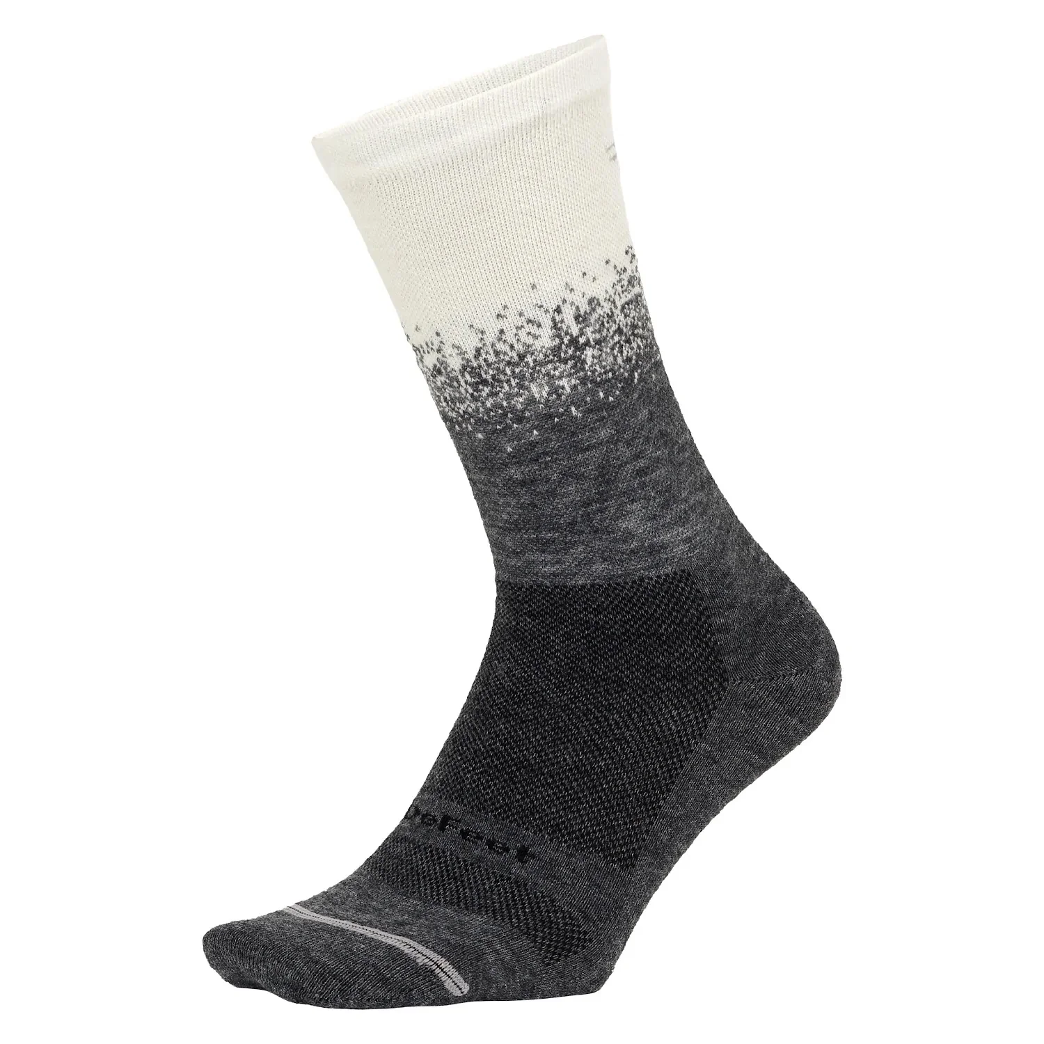 DeFeet Wooleator Pro 6" Gravel Gray Socks