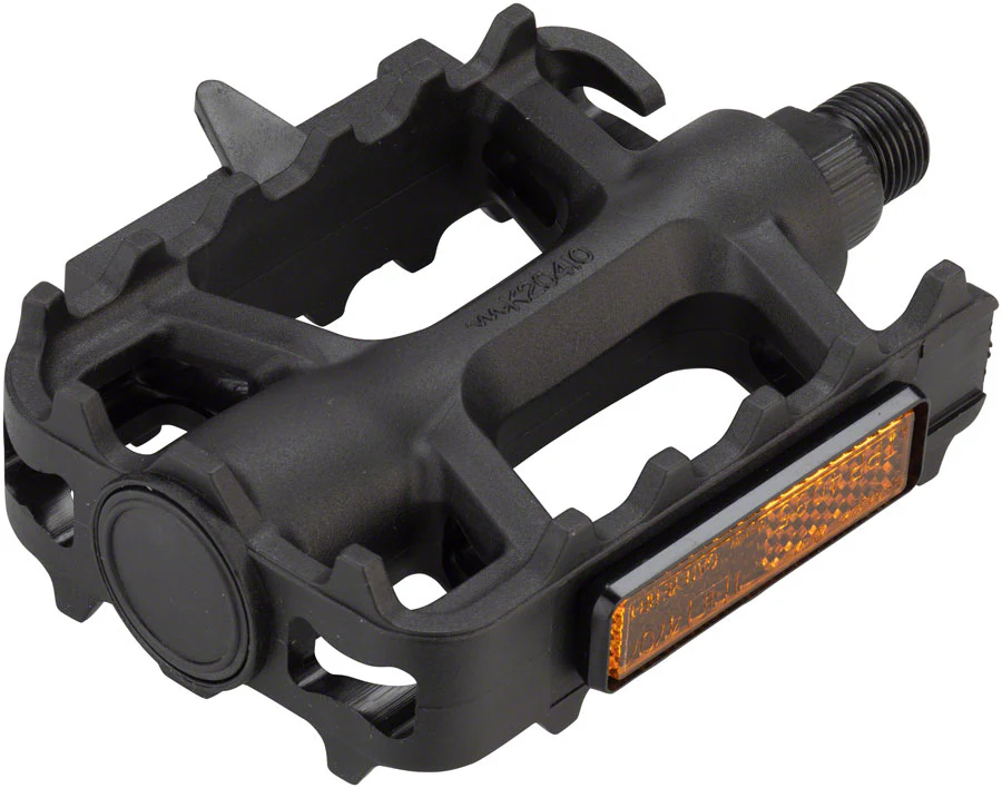 Dimension Mountain Basic Heavy-Duty Pedals - Platform Plastic Black