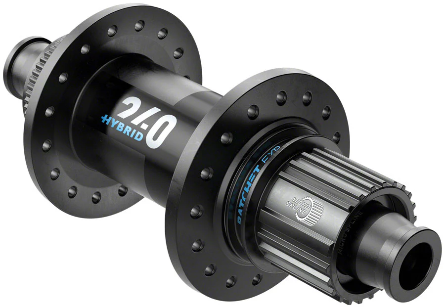 DT Swiss 240 Hybrid Rear Hub - Black - Image 4