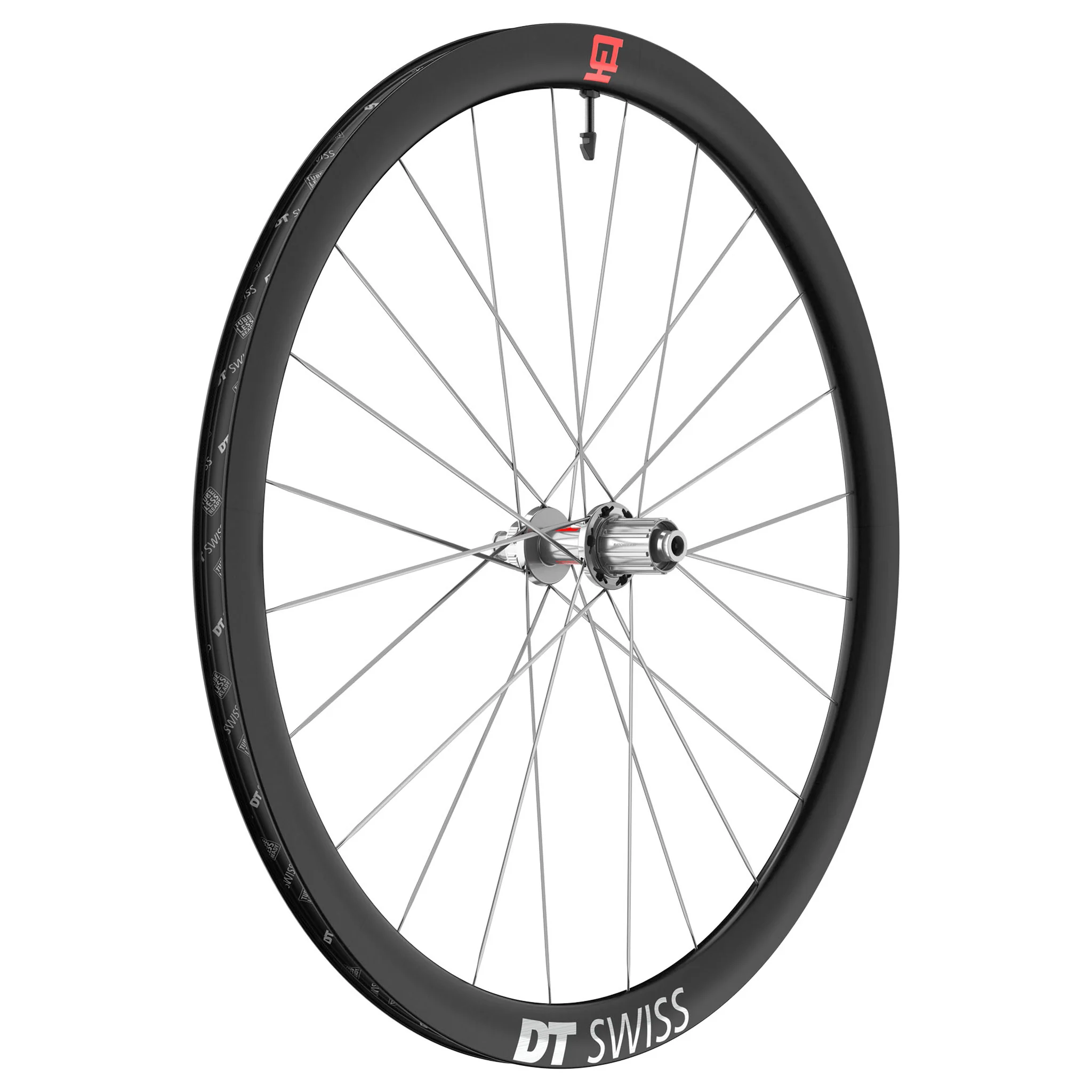 DT Swiss ARC 1100 38 DiCut Disc Wheel - Silver/Silver/Black - Image 2