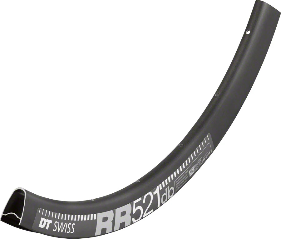 DT Swiss RR 521 Rims - 700C Disc Black - Image 2