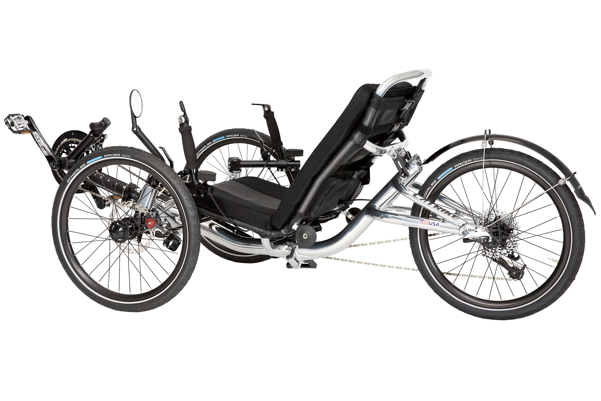 Dumont Chrome Special Edition Recumbent Trike - Image 4