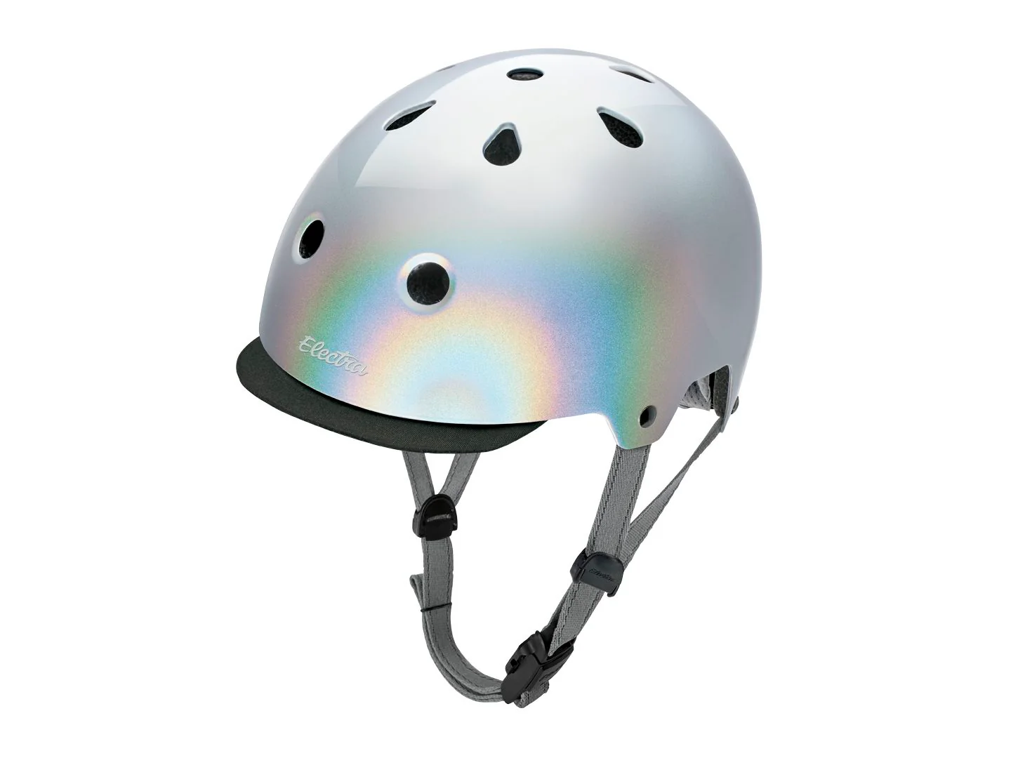Electra Lifestyle Lux Holographic Small Silver CPSC Helmet