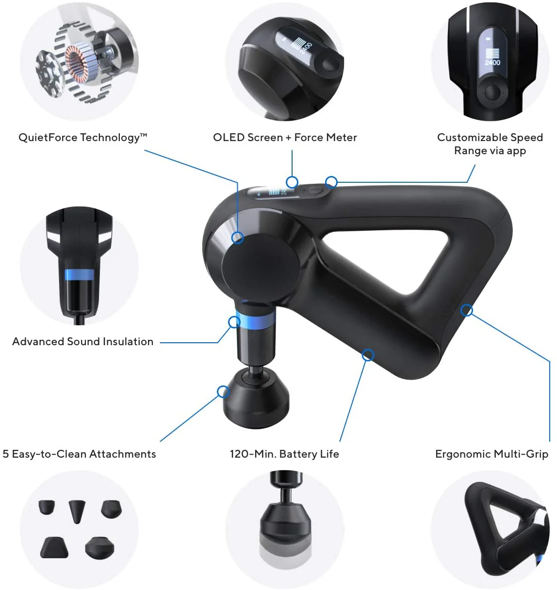 Elite Massage Gun CAMPING - Image 2