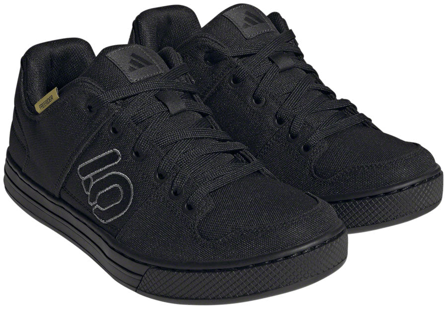 Five Ten Freerider Canvas Flat Shoes - Men's, Core Black/Dgh Solid Gray/Gray Five