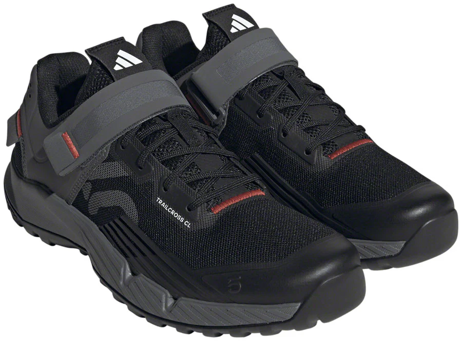 Five Ten Trailcross Mountain Clipless Shoes - Women's Core BLK/Gray Three/Red 7