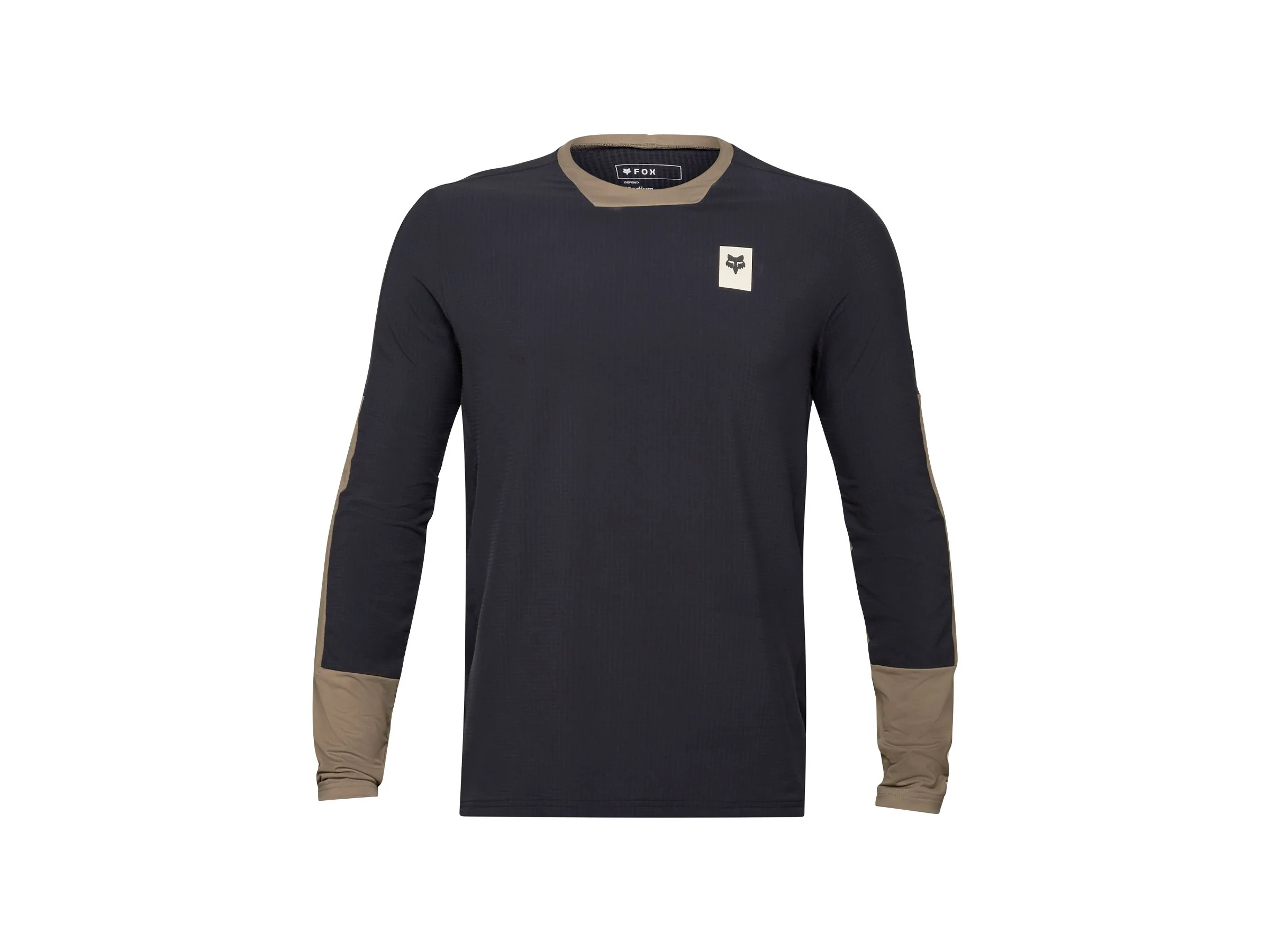 Fox Racing 24 Defend Thermal Large Black/Brown Jersey