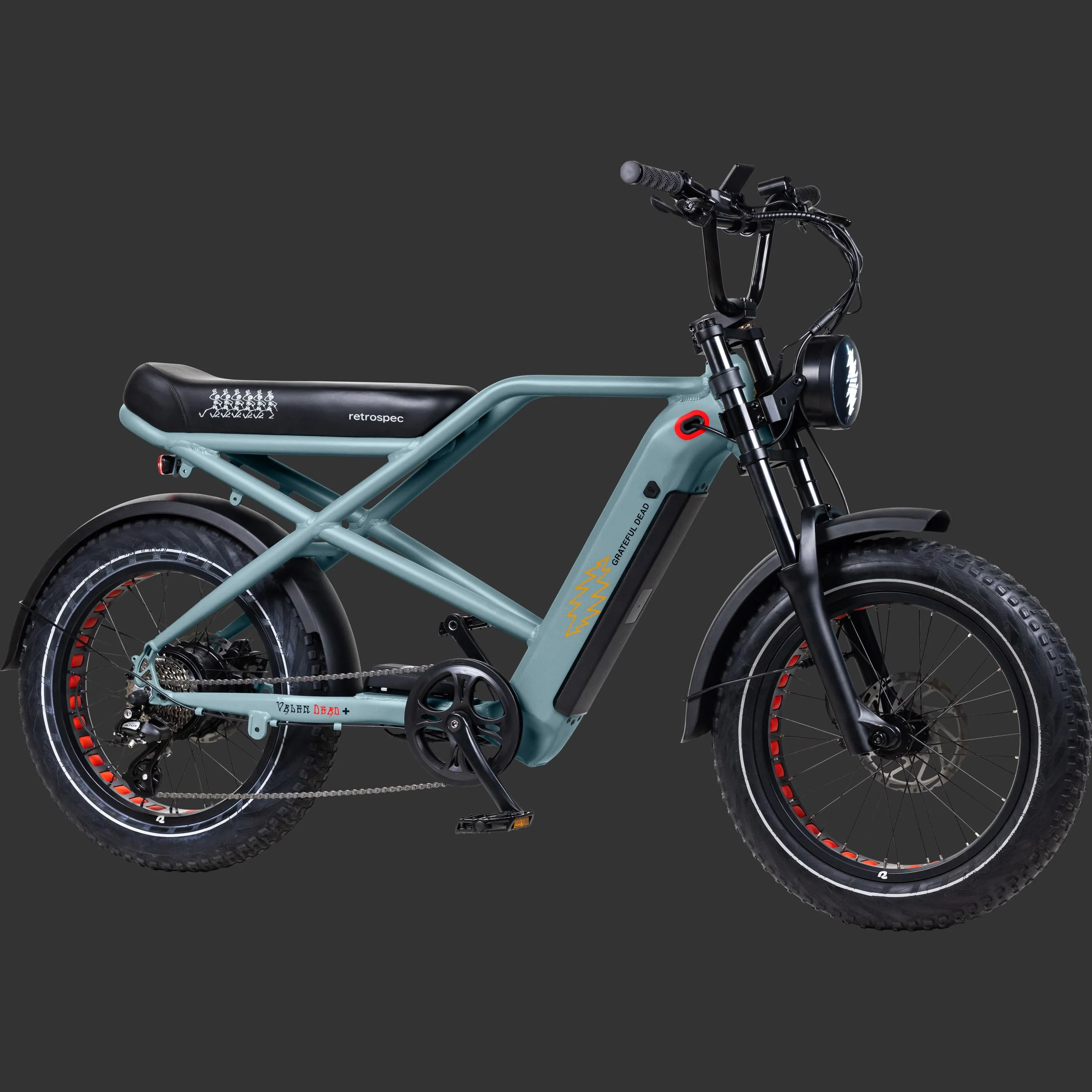 Grateful Dead Valen Rev+ Fat Tire Electric Bike - Image 3