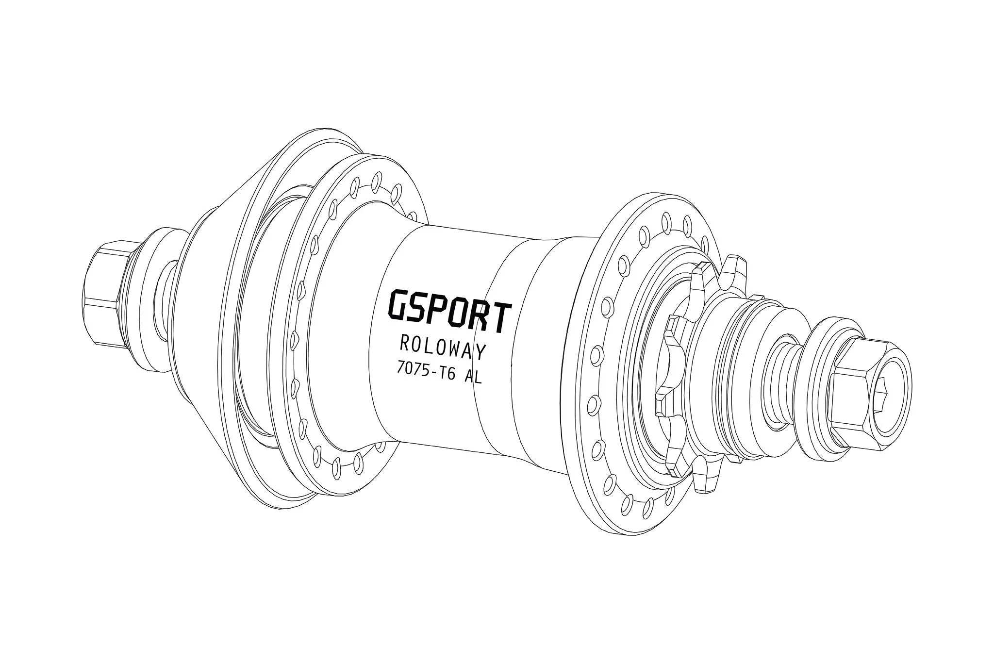 GSport Roloway Cassette Hub Parts Small Parts