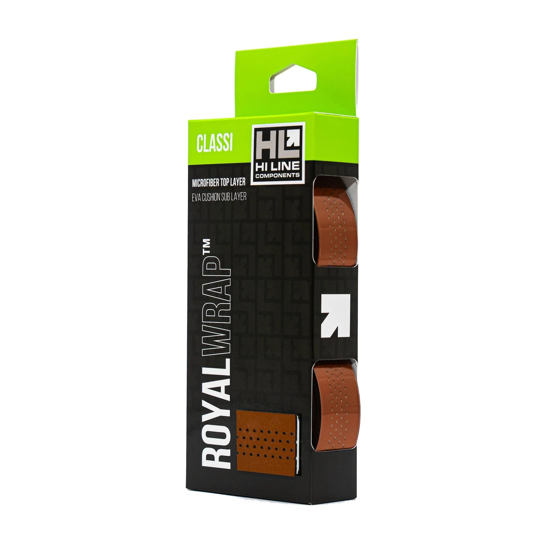 Hi Line Royal Wrap Bar Tape 2.5mm Classi Brown - Image 2
