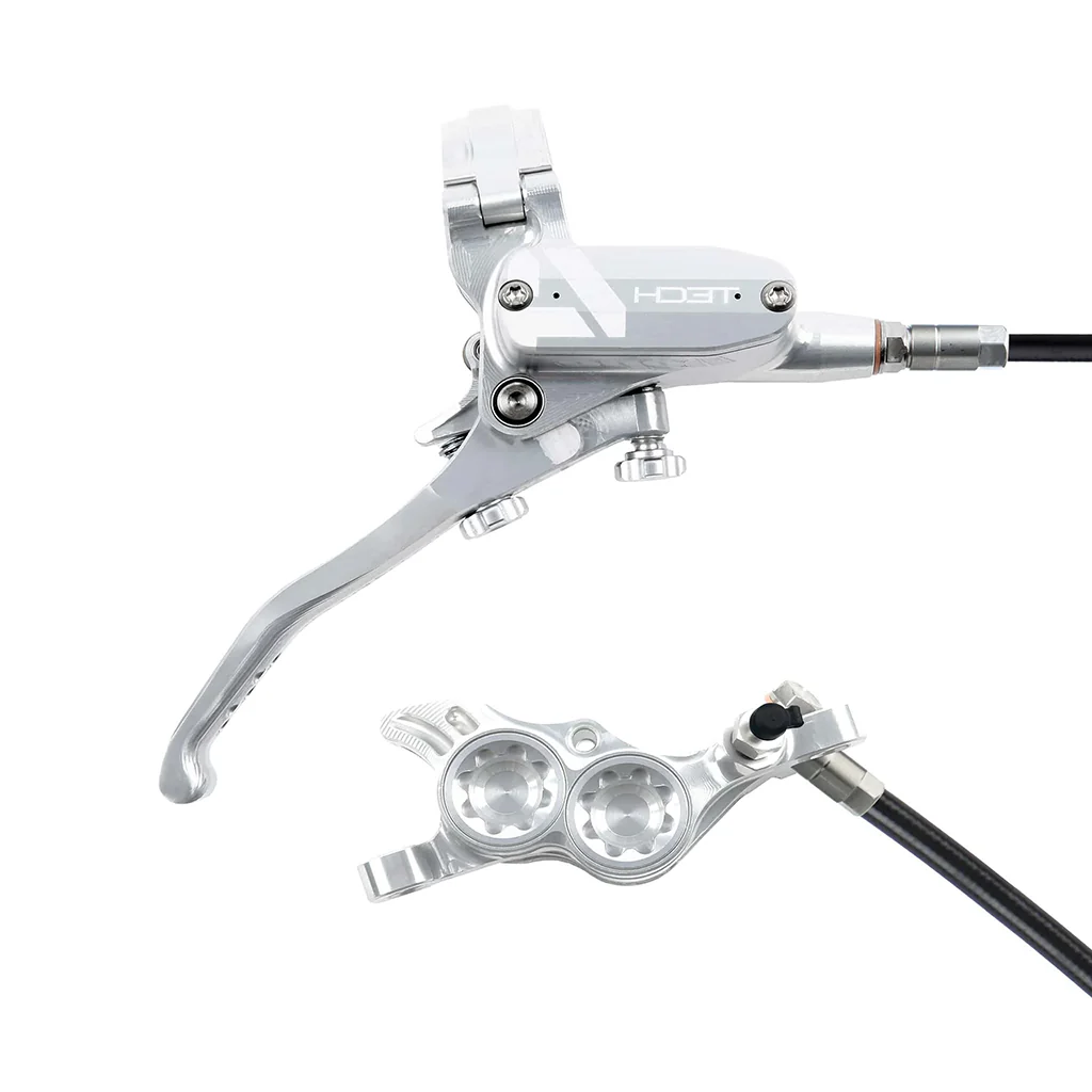 Hope Tech 4 E4 Disc Brake Right/Rear 74mm Sil/Sil