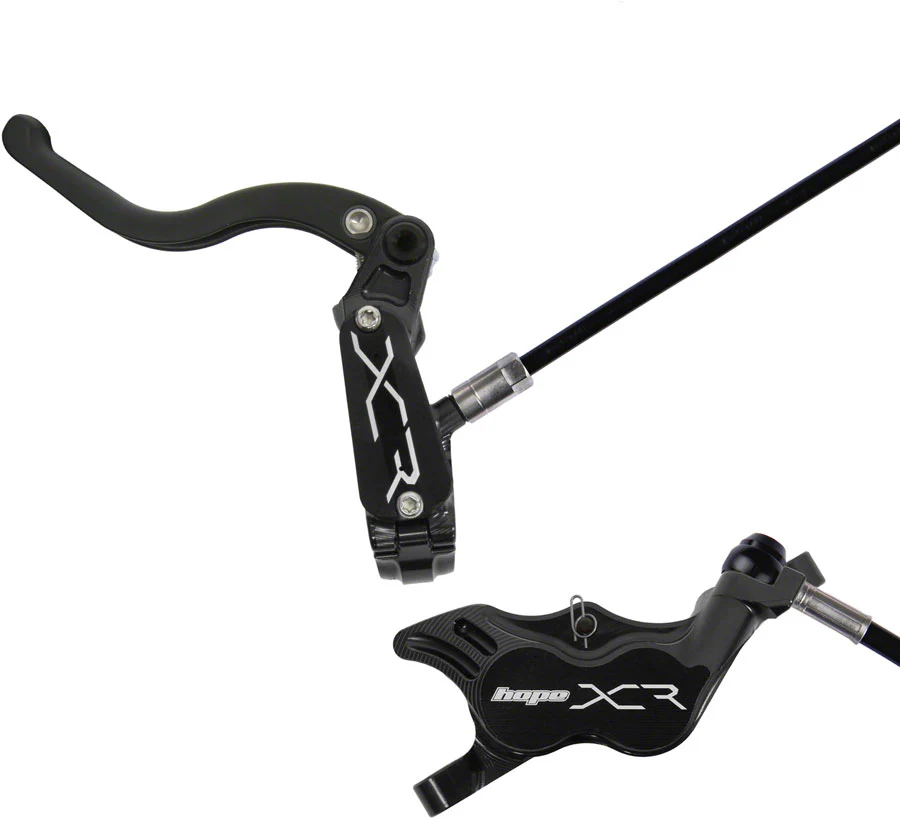 Hope XCR Pro E4 Disc Brake and Lever Set - Hydraulic Post Mount