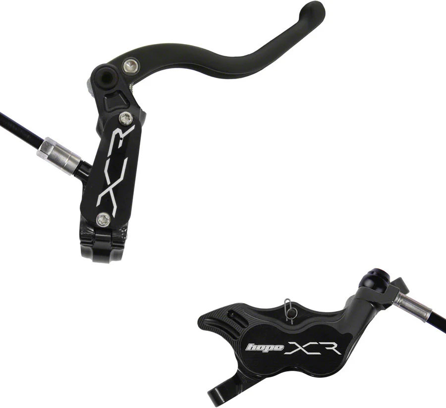 Hope XCR Pro E4 Disc Brake and Lever Set - Hydraulic Post Mount - Image 3