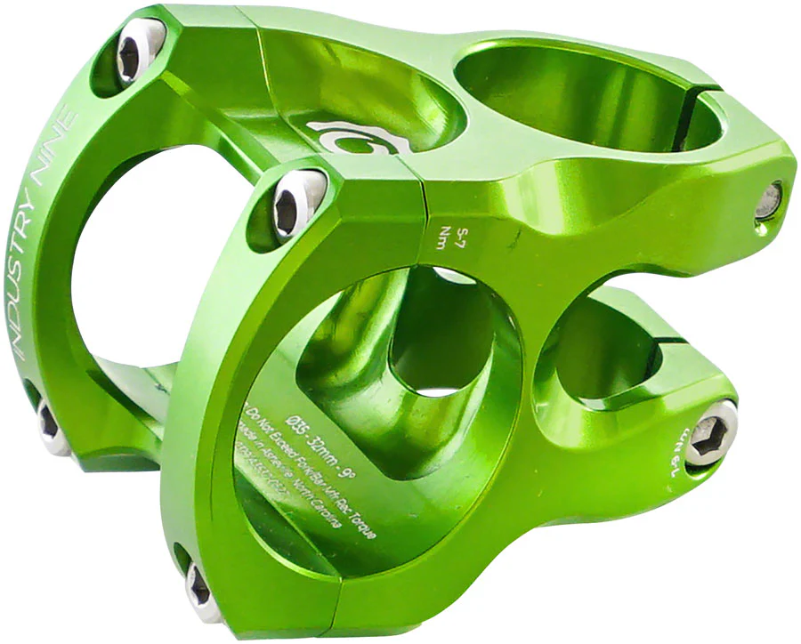 Industry Nine A35 Stem (35.0) 32mm Lime