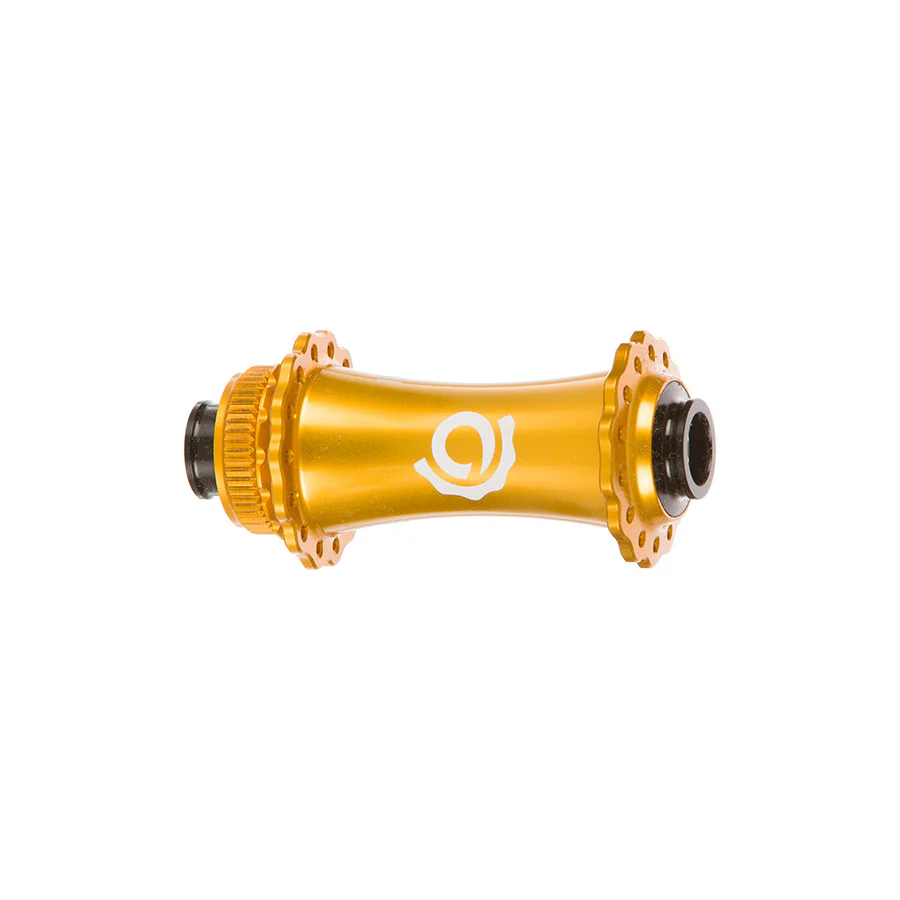 Industry Nine Solix M Classic Front Disc Hub Front 28H 15mm TA 110mm Boost Gold