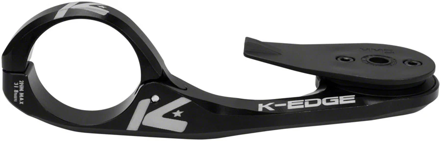 K-EDGE Hammerhead MAX XL Computer Mounts - 31.8mm Black Anodize - Image 2