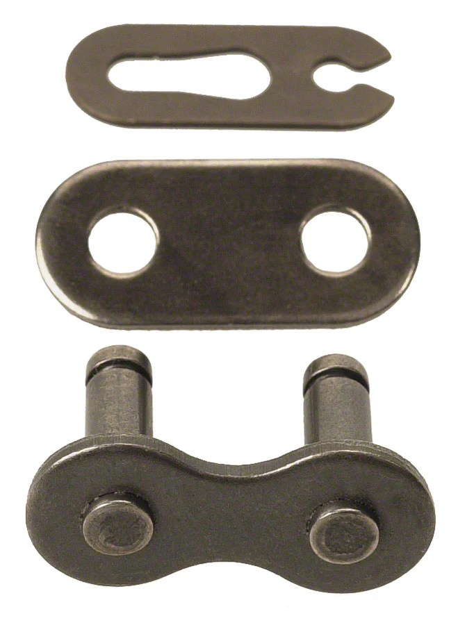 KMC 415H Master Link - Single Speed 1/2" x 3/16" Gray
