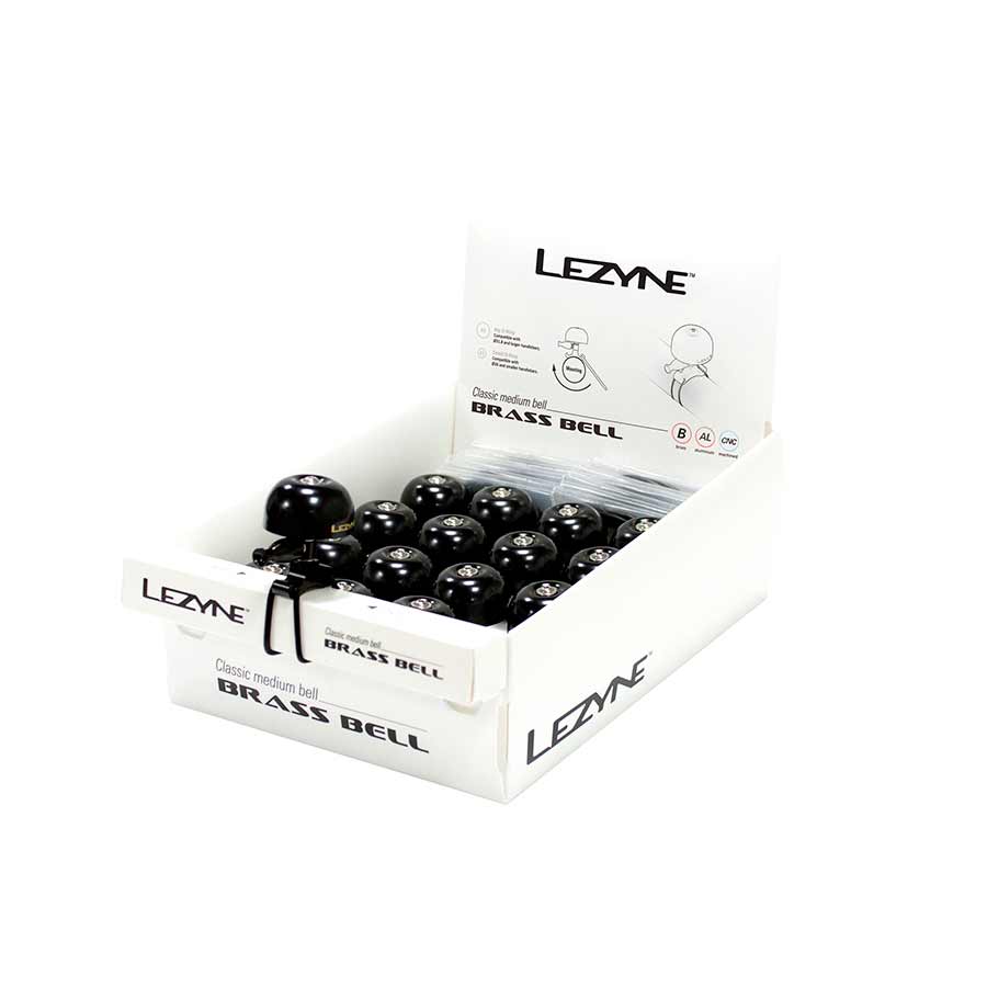 Lezyne Classic Brass Bell Brass/Black - Image 4