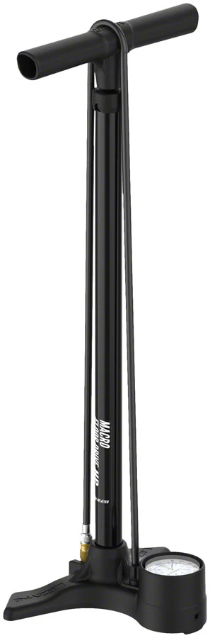 Lezyne Macro Floor Drive ABS Floor Pump - ABS Chuck 220psi Flat Black