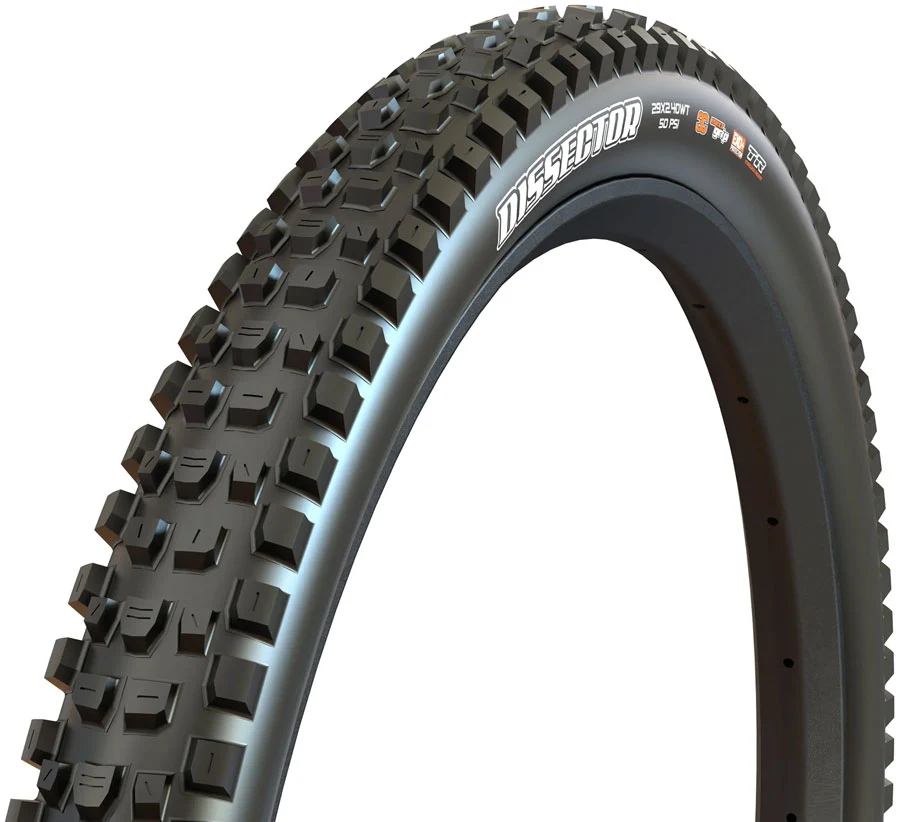 Maxxis Dissector II Tire - 29 x 2.4 Tubeless Folding Black EXO Wide Trail