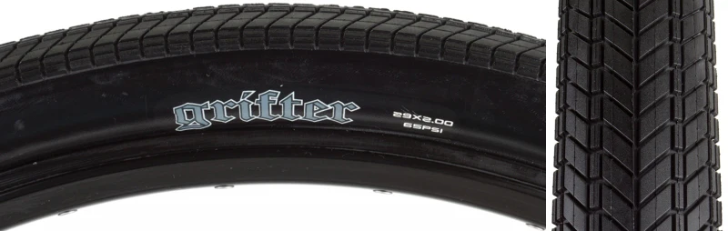 Maxxis Grifter Tire - 29 x 2.0 Clincher Folding Black Single