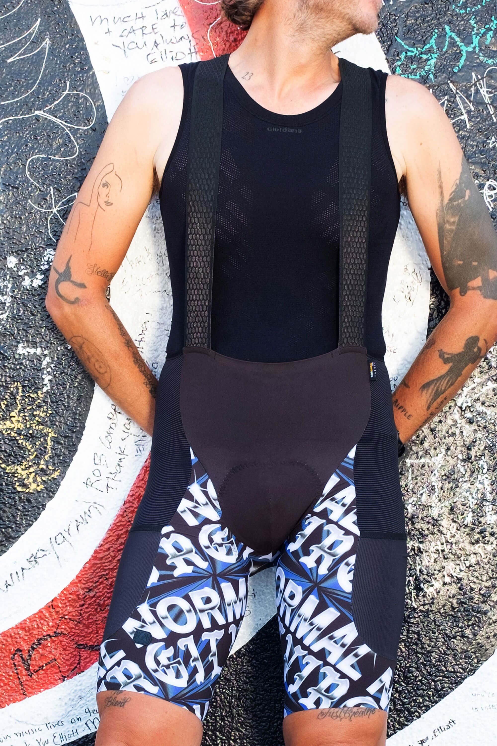 Men's Beyond Gravel Virgil Normal Disco Cargo Bib Short - Image 4