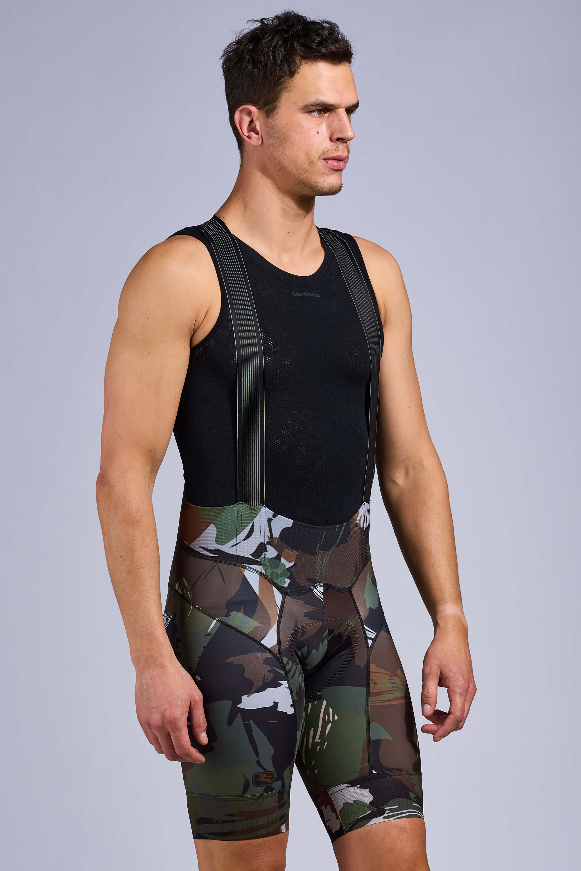 Men's Brushstroke Camo FR-C Pro Bib Short - Image 5