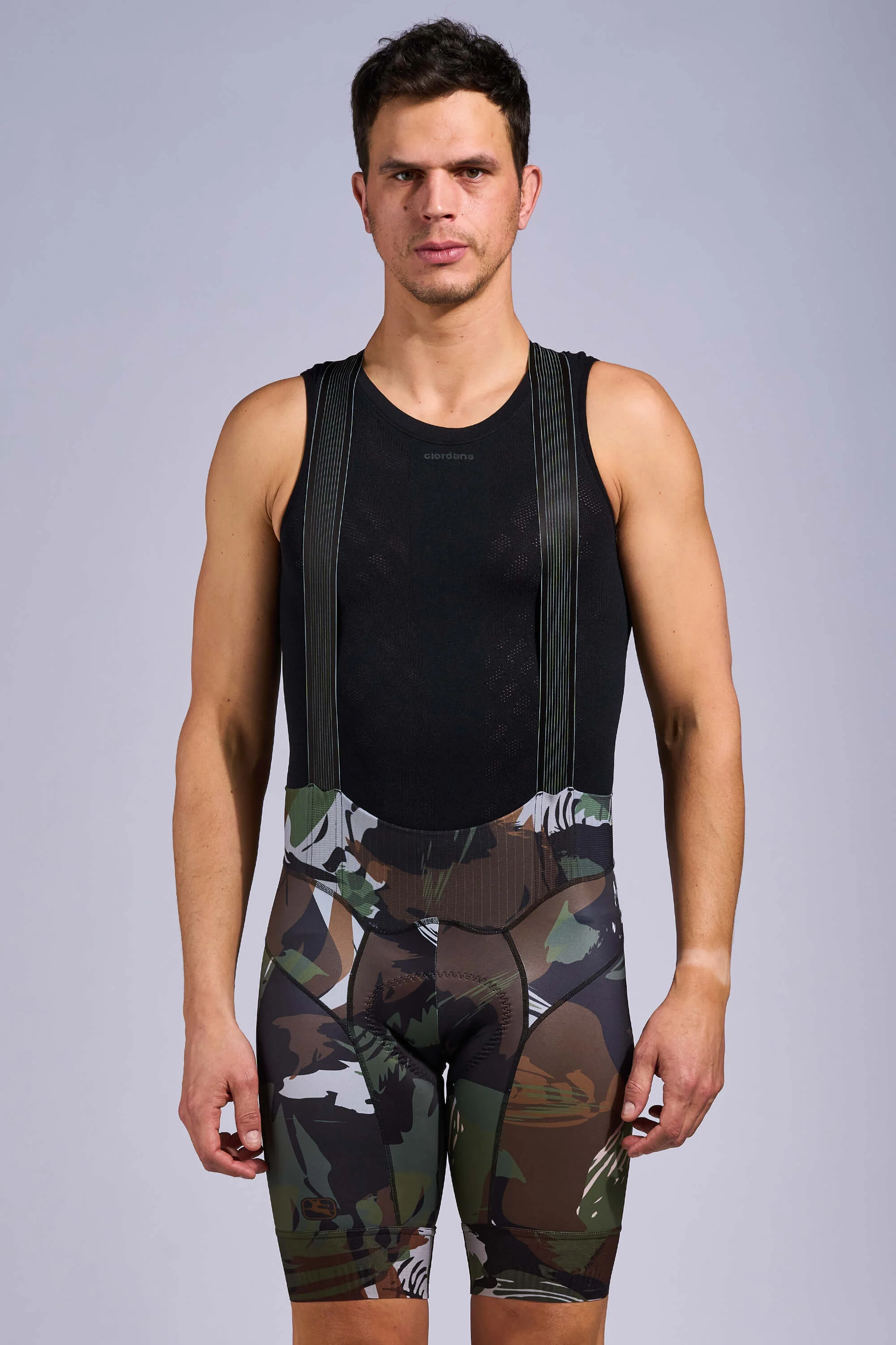 Men's Brushstroke Camo FR-C Pro Bib Short - Image 6