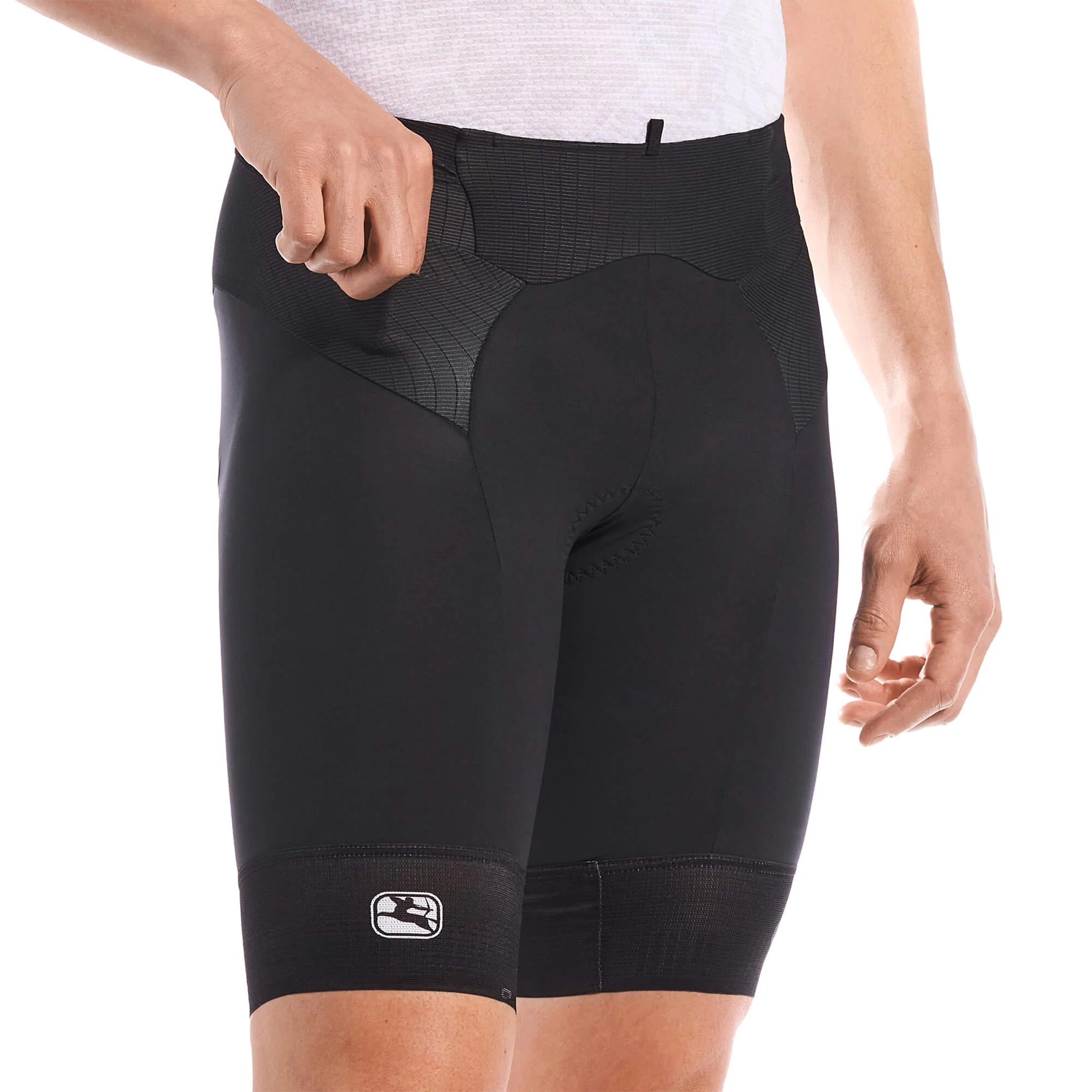Men's FR-C Pro Solid Black Tri Short - Image 3