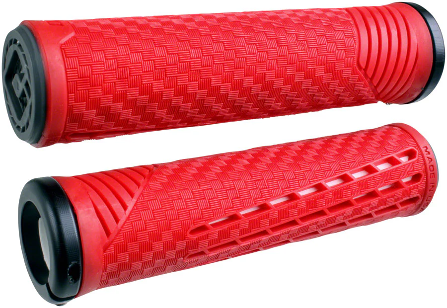 ODI CF V2.1 Grips - Blue Lock-On - Image 7